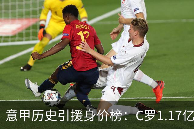意甲历史引援身价榜：C罗1.17亿欧唯一过亿，伊瓜因9000万欧次席